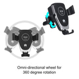 Ninja Dragon QI X Universal Wireless Charger with Car Mount Holder - Luxelstore