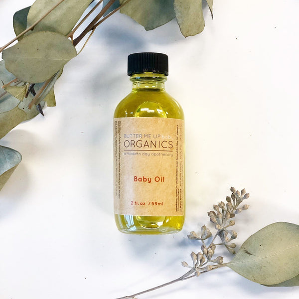 Organic Gentle Baby Oil - Luxelstore