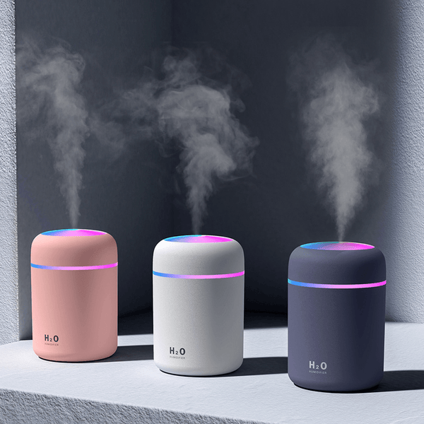 Portable Air Humidifier Aroma Essential Oil Diffuser for Car Home - Luxelstore
