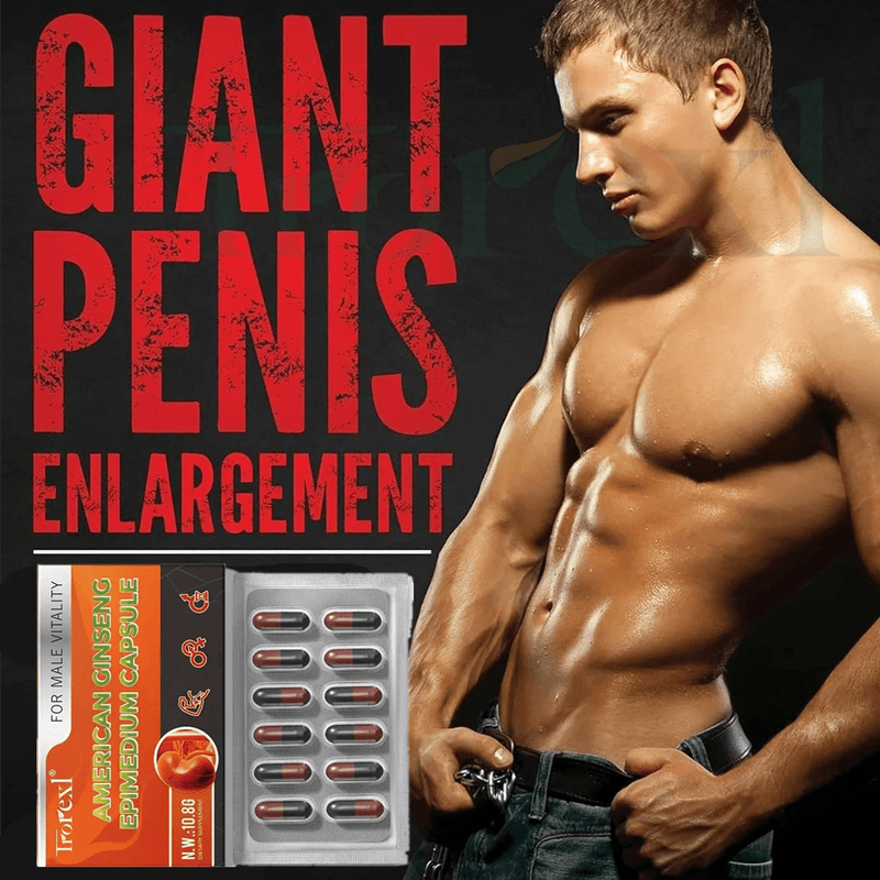Powerful High Purity Epimedium Supplements Natural Organic Manhood Erection Pill Improve Performance and Increase Size - Luxelstore