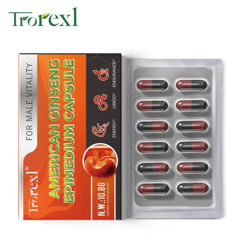 Powerful High Purity Epimedium Supplements Natural Organic Manhood Erection Pill Improve Performance and Increase Size - Luxelstore