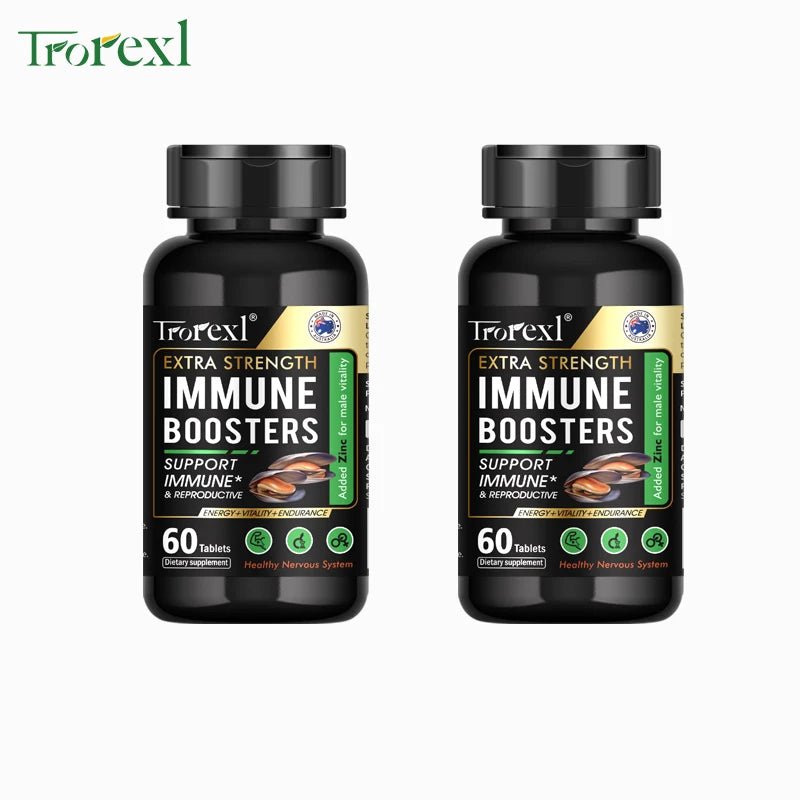 Testosterone Booster for Men, Male Enhancing, Enhance Energy & Endurance, Muscle Growth Supplement, Oyster Maca Ginseng - Luxelstore