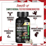 Testosterone Booster for Men, Male Enhancing, Enhance Energy & Endurance, Muscle Growth Supplement, Oyster Maca Ginseng - Luxelstore