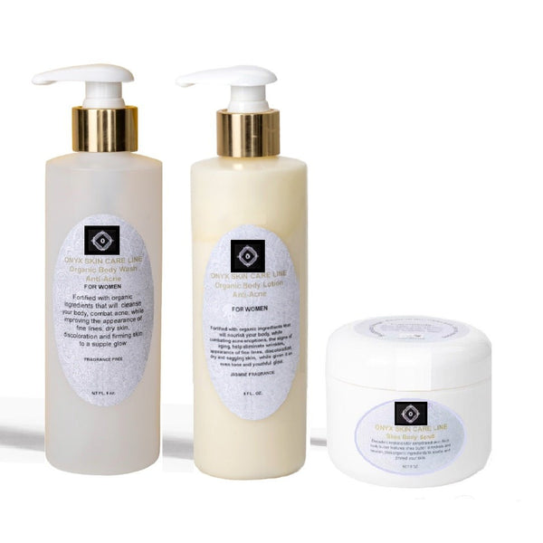 THREE STEP ANTI - ACNE BODY SYSTEM - FOR WOMEN - Luxelstore