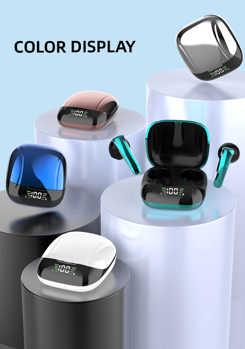 Wireless TWS Gaming Bluetooth 5.0 Earphones With Microphone - Luxelstore